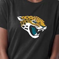 Women's Champion  Black Jacksonville Jaguars Logo T-Shirt
