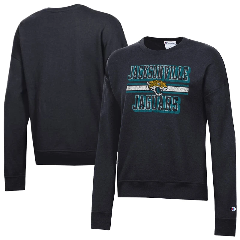Sweat-shirt en polaire Powerblend noir Champion pour femme