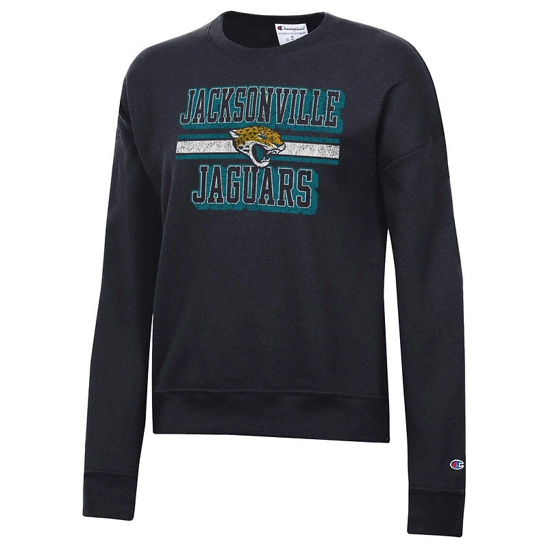 Sweat-shirt en polaire Powerblend noir Champion pour femme