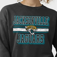 Women's Champion  Black Jacksonville Jaguars Powerblend Fleece Sweatshirt