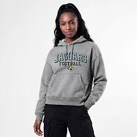 Women's Champion Gray Jacksonville Jaguars Triumph Tri-Blend Hoodie