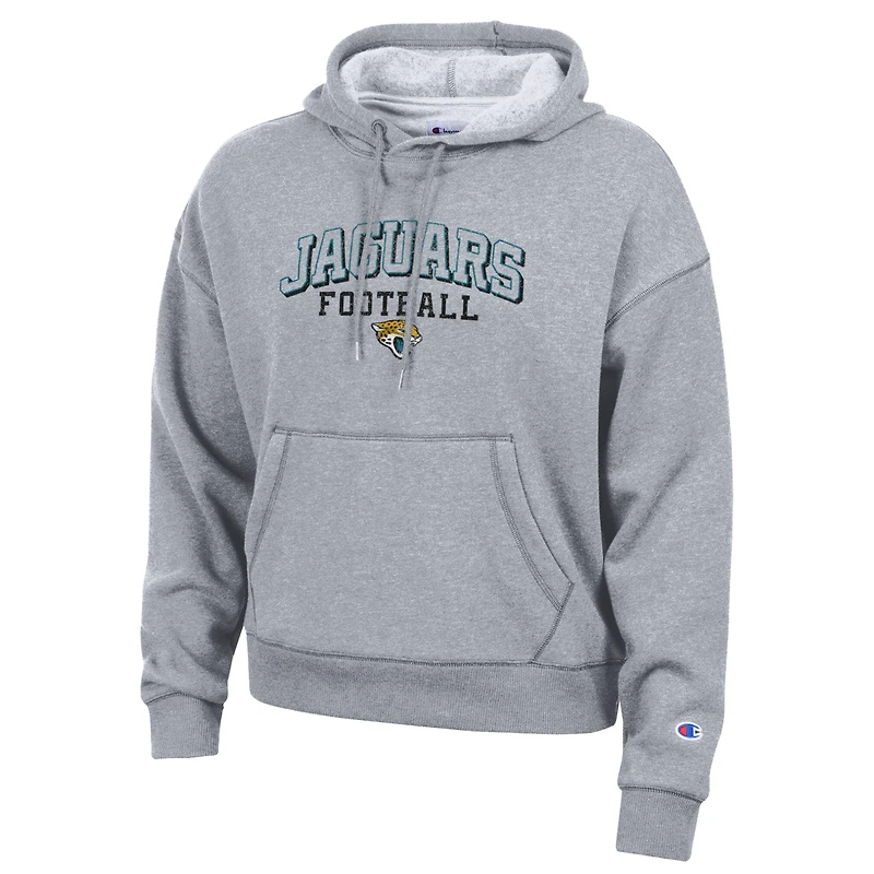 Women's Champion Gray Jacksonville Jaguars Triumph Tri-Blend Hoodie