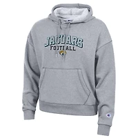 Women's Champion Gray Jacksonville Jaguars Triumph Tri-Blend Hoodie