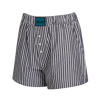 Ensemble de deux boxers à rayures et imprimés unis pour femme Concepts Sport Charcoal Jacksonville Jaguars