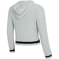 Ensemble sweat à capuche et short manches longues Whitley gris Jacksonville Jaguars pour femme Concepts Sport
