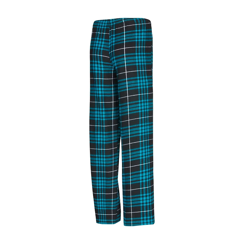 Ensemble de nuit pour femme Concepts Sport Jacksonville Jaguars Vector avec haut et pantalon en flanelle