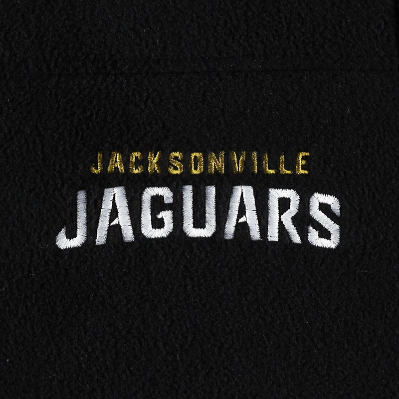 Veste en polaire entièrement zippée Dunbrooke noire Jacksonville Jaguars Hayden pour femme