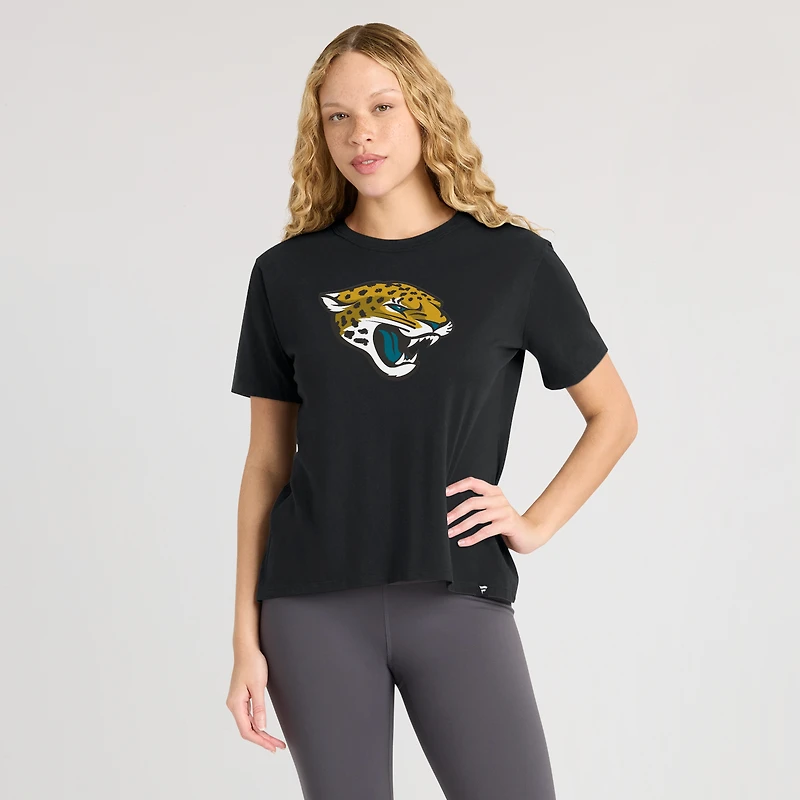 T-shirt Fanatics noir pour femmes