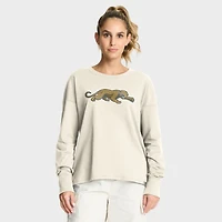 T-shirt à manches longues pour femme Fanatics Cream Jacksonville Jaguars Dove Legacy