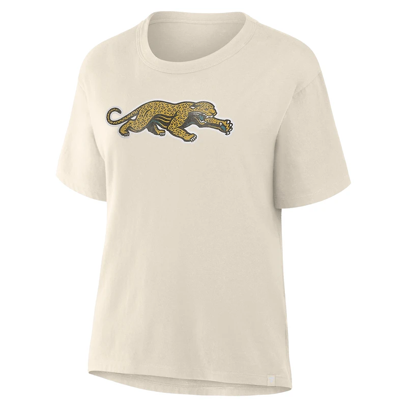 Women's Fanatics Cream Jacksonville Jaguars Dove Legacy T-Shirt