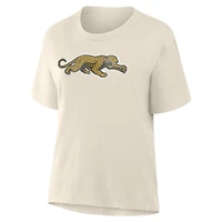 Women's Fanatics Cream Jacksonville Jaguars Dove Legacy T-Shirt