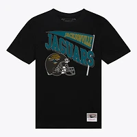 Women's Mitchell & Ness  Black Jacksonville Jaguars Team Dynamic Boyfriend T-Shirt