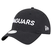 Casquette ajustable Cece 9TWENTY Jacksonville Jaguars noire New Era pour femme