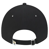 Casquette ajustable Main Core Classic 2.0 9TWENTY noire Jacksonville Jaguars de New Era pour femme