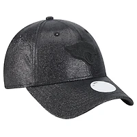 Women's New Era Black Jacksonville Jaguars Sparkly 9FORTY Adjustable Hat