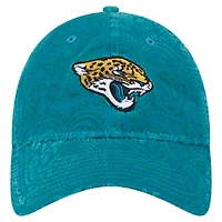 Casquette ajustable Jacksonville Jaguars Flair 9TWENTY de New Era pour femme, bleu sarcelle