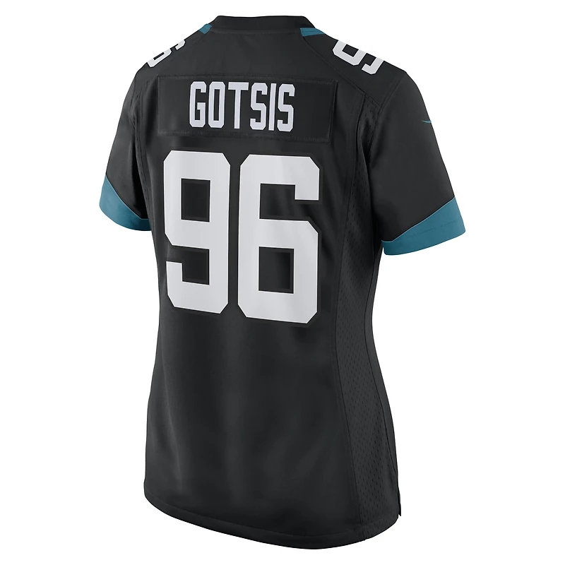 Women's Nike Adam Gotsis Black Jacksonville Jaguars Game Jersey