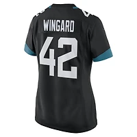Maillot de match Nike Andrew Wingard pour femme, noir, Jacksonville Jaguars