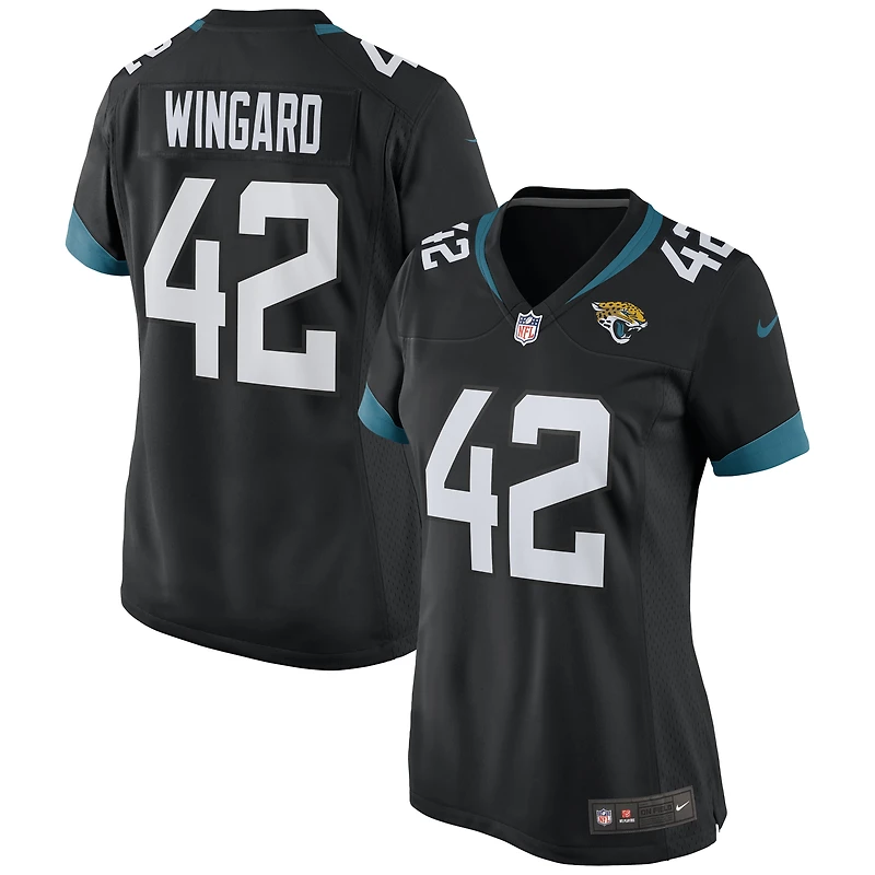 Maillot de match Nike Andrew Wingard pour femme, noir, Jacksonville Jaguars