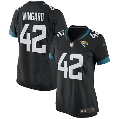 Maillot de match Nike Andrew Wingard pour femme, noir, Jacksonville Jaguars