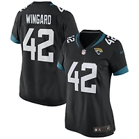 Maillot de match Nike Andrew Wingard pour femme, noir, Jacksonville Jaguars