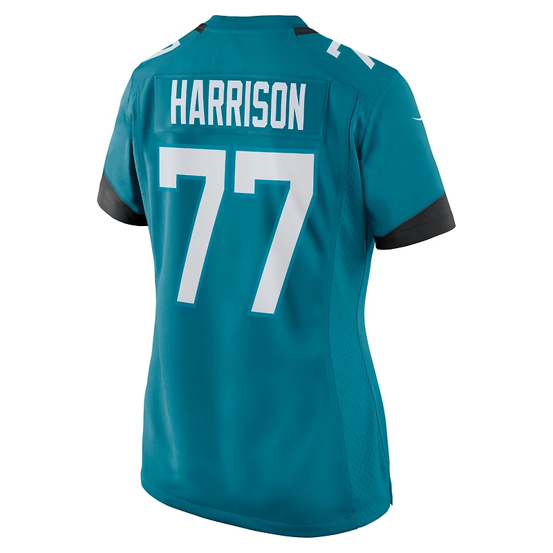 Women's Nike Anton Harrison Teal Jacksonville Jaguars Team Game Jersey