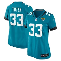 Women's Nike Bhayshul Tuten  Teal Jacksonville Jaguars Team Game Jersey