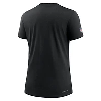 Women's Nike Black Jacksonville Jaguars NFL Crucial Catch Performance T-Shirt