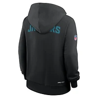 Women's Nike Black Jacksonville Jaguars Sideline Standard Issue Initial Home Dri-FIT Hoodie