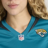 Women's Nike Brenton Strange  Teal Jacksonville Jaguars Team Game Jersey