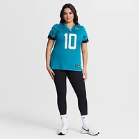 Women's Nike Carter Bradley  Teal Jacksonville Jaguars Team Game Jersey