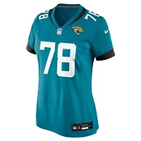 Maillot Nike Dennis Daley Teal Jacksonville Jaguars Team Game pour femme