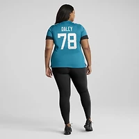 Maillot Nike Dennis Daley Teal Jacksonville Jaguars Team Game pour femme