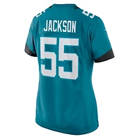 Women's Nike Dequan Jackson  Teal Jacksonville Jaguars Game Jersey