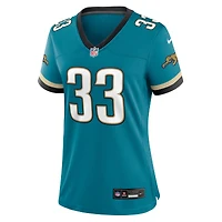 Women's Nike Devin Lloyd Teal Jacksonville Jaguars Prowler Throwback Game Jersey