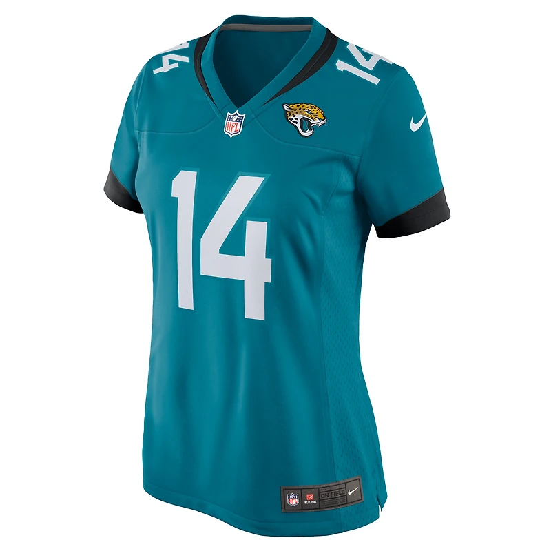 Women's Nike Elijah Cooks Teal Jacksonville Jaguars Team Game Jersey