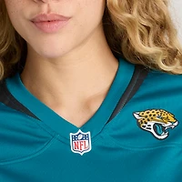 Maillot Nike Fred Johnson Teal Jacksonville Jaguars Team Game pour femme