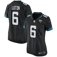 Maillot de match Nike Jake Luton pour femme, noir, Jacksonville Jaguars