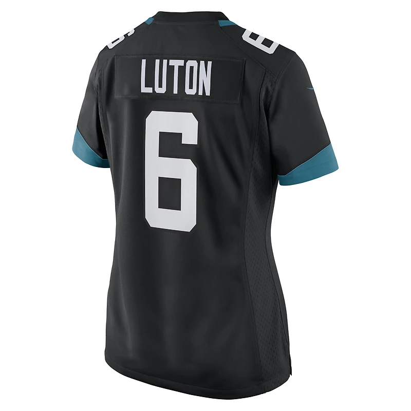 Women's Nike Jake Luton Black Jacksonville Jaguars Game Jersey