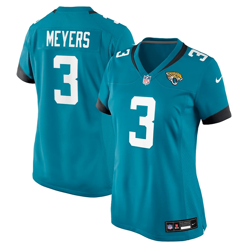Women's Nike Jakobi Meyers Teal Jacksonville Jaguars Team Game Jersey