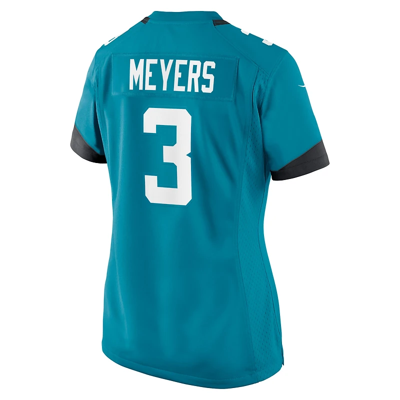 Women's Nike Jakobi Meyers  Teal Jacksonville Jaguars Team Game Jersey
