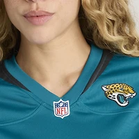 Women's Nike Jerome Carvin  Teal Jacksonville Jaguars Game Jersey