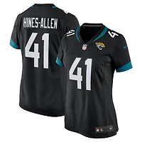 Maillot de jeu joueur alternatif des Jacksonville Jaguars Nike Josh Hines-Allen noir pour femme