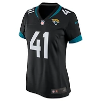 Maillot de match joueur des Jacksonville Jaguars Nike Josh Hines-Allen pour femme, bleu sarcelle