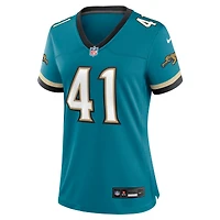 Women's Nike Josh Hines-Allen Teal Jacksonville Jaguars Prowler Throwback Game Jersey