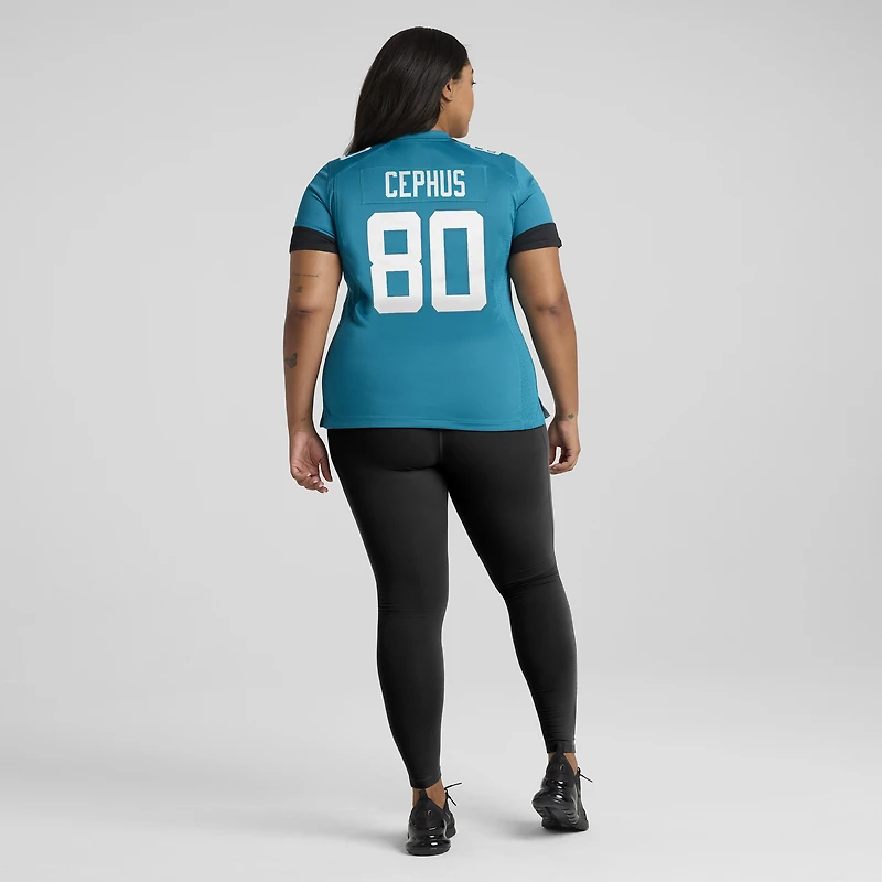 Women's Nike Joshua Cephus Teal Jacksonville Jaguars Team Game Jersey