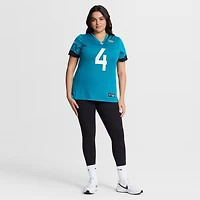 Women's Nike Juan Thornhill  Teal Jacksonville Jaguars Team Game Jersey
