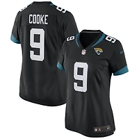 Maillot de match Nike Logan Cooke pour femme, noir, Jacksonville Jaguars