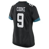 Maillot de match Nike Logan Cooke pour femme, noir, Jacksonville Jaguars