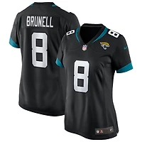 Maillot de joueur retraité Nike Mark Brunell pour femme, noir, Jacksonville Jaguars Game